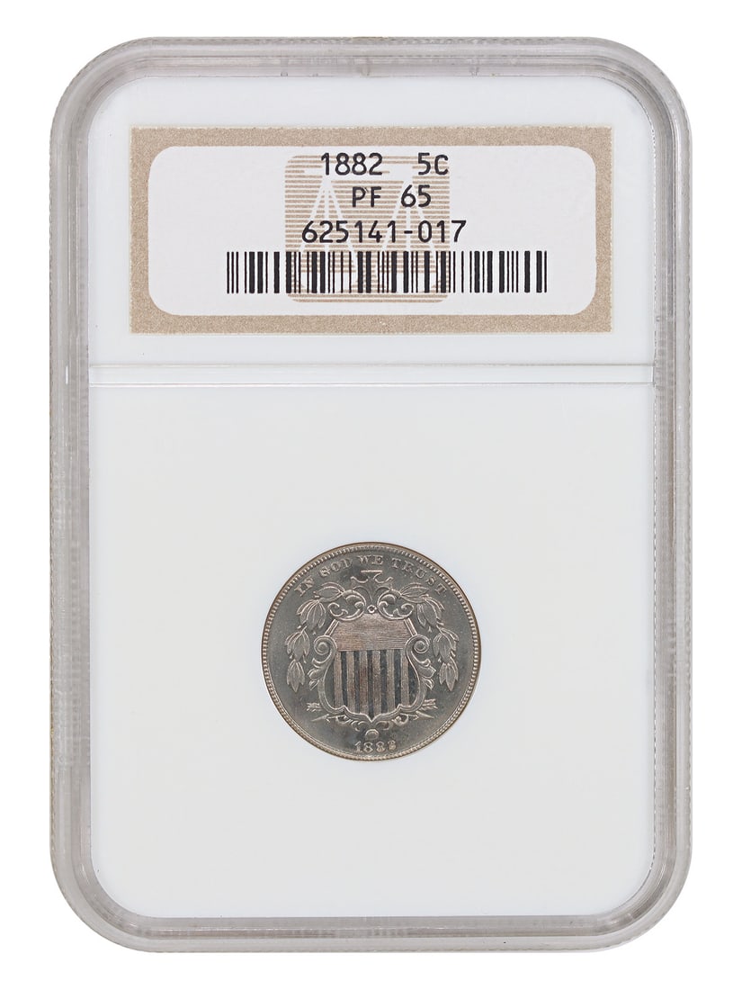 1882 Proof Shield Nickel NGC PR65 (1 of 6)