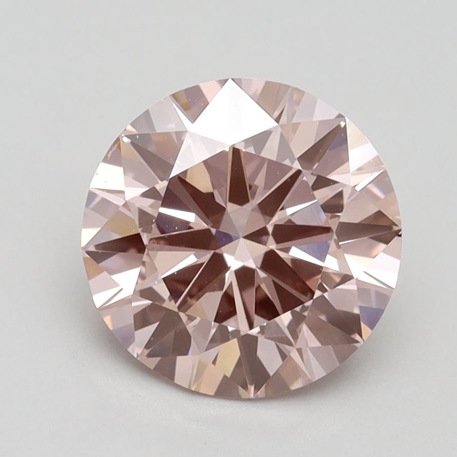 Loose Diamond - ROUND 2.04ct Fancy Intense Pink VS1: Loose Diamond - ROUND 2.04ct Fancy Intense Pink VS1 Source: This is a real non-mined Diamond that has been grown in a lab Shape: ROUND Carats: 2.04 Color: Fancy Intense Pink Certification: IGI Video: