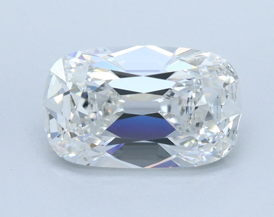 Loose Diamond - OLD MINER 2.11ct E VVS2: Loose Diamond - OLD MINER 2.11ct E VVS2 Source: This is a real non-mined Diamond that has been grown in a lab Shape: OLD MINER Carats: 2.11 Color: E Clarity: VVS2 Certification: IGI Condition: Pre-Own