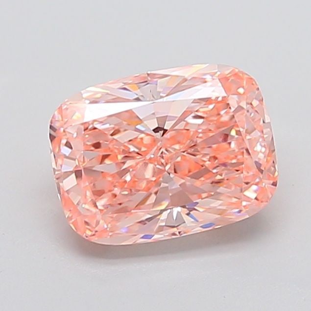Loose Diamond - CUSHION MODIFIED 2.9ct Fancy Vivid Pink VVS2: Loose Diamond - CUSHION MODIFIED 2.9ct Fancy Vivid Pink VVS2 Source: This is a real non-mined Diamond that has been grown in a lab Shape: CUSHION MODIFIED Carats: 2.9 Color: Fancy Vivid Pink Certifica