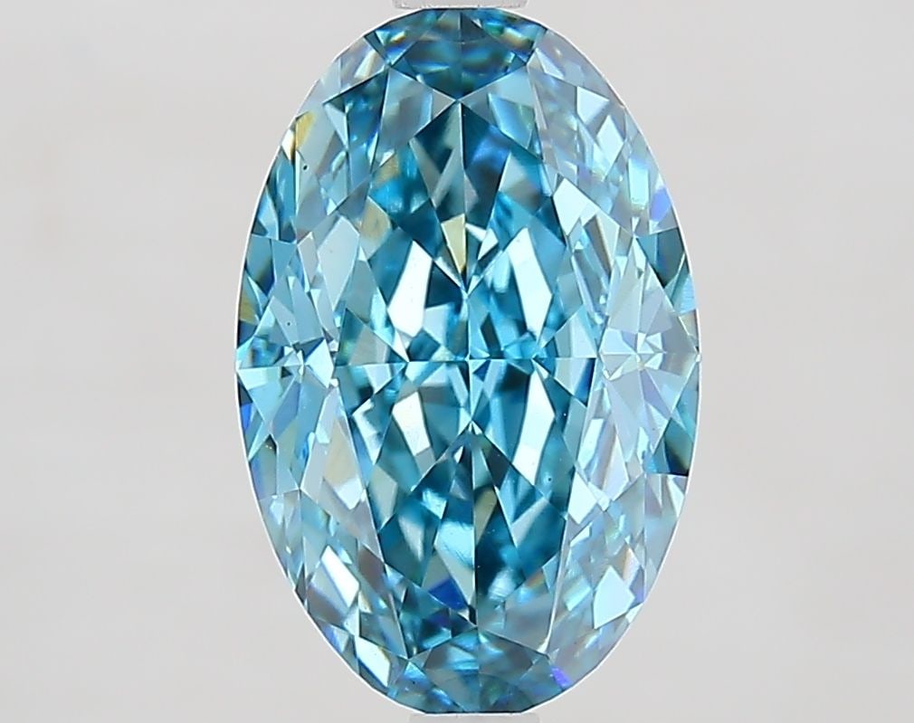 Loose Diamond - OVAL 3.71ct Fancy Vivid Blue VS1: Loose Diamond - OVAL 3.71ct Fancy Vivid Blue VS1 Source: This is a real non-mined Diamond that has been grown in a lab Shape: OVAL Carats: 3.71 Color: Fancy Vivid Blue Certification: IGI Video: