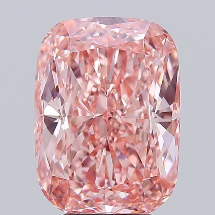 Loose Diamond - CUSHION MODIFIED 6.03ct Fancy Vivid Pink VS1: Loose Diamond - CUSHION MODIFIED 6.03ct Fancy Vivid Pink VS1 Source: This is a real non-mined Diamond that has been grown in a lab Shape: CUSHION MODIFIED Carats: 6.03 Color: Fancy Vivid Pink Certific