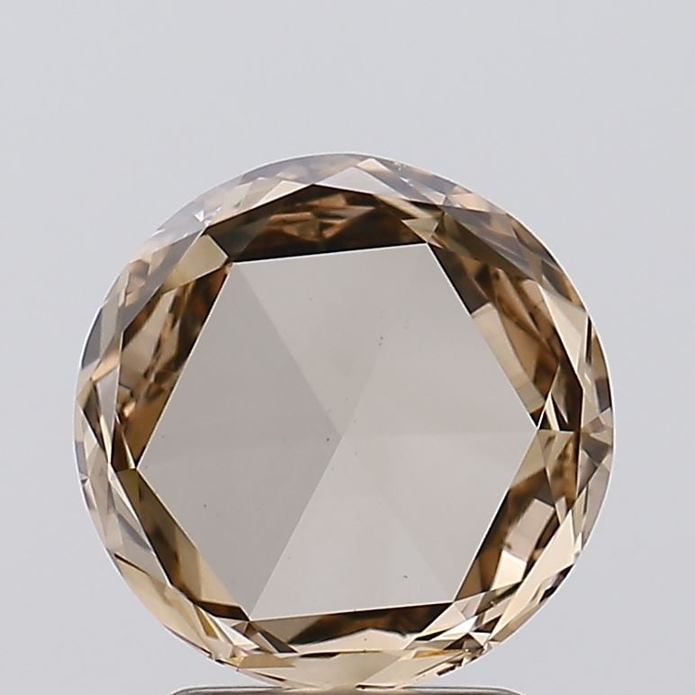 Loose Diamond - ROSE 1.54ct Fancy Light Brown VS1: Loose Diamond - ROSE 1.54ct Fancy Light Brown VS1 Source: This is a real non-mined Diamond that has been grown in a lab Shape: ROSE Carats: 1.54 Color: Fancy Light Brown Certification: IGI Video: