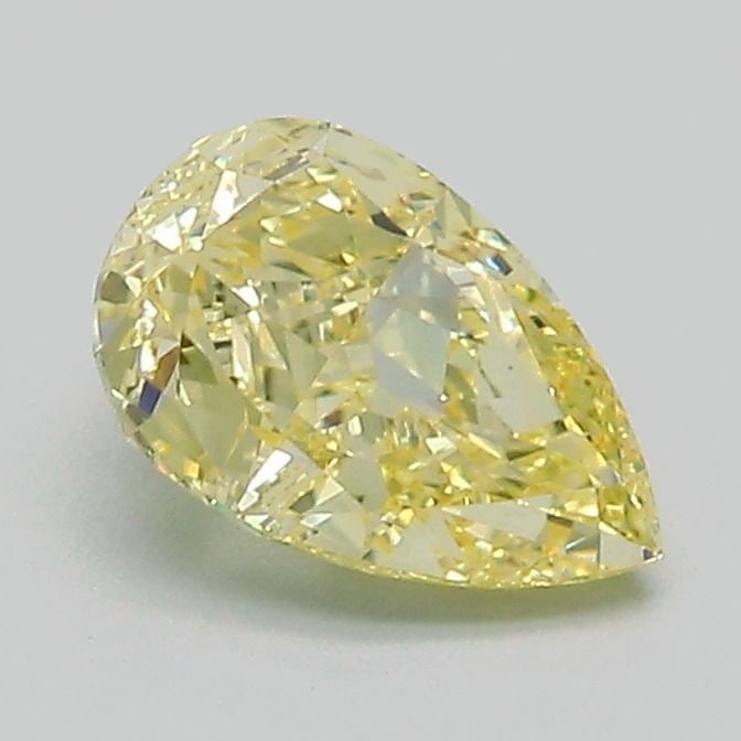 Loose Diamond - PEAR 1.11ct Fancy Intense Yellow VVS2: Loose Diamond - PEAR 1.11ct Fancy Intense Yellow VVS2 Source: This is a real non-mined Diamond that has been grown in a lab Shape: PEAR Carats: 1.11 Color: Fancy Intense Yellow Certification: IGI Vide