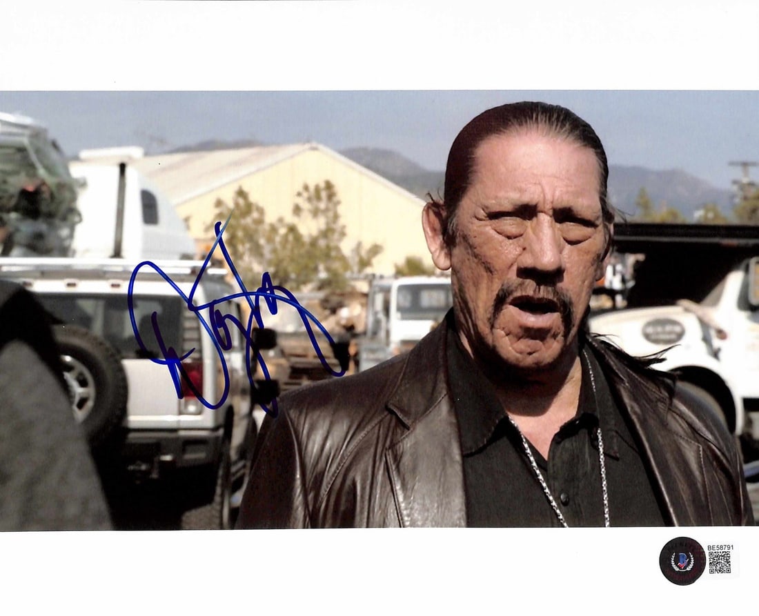 Danny Trejo Signed 8x10 Photo Sons of Anarchy Beckett Authenticated (1 of 1)