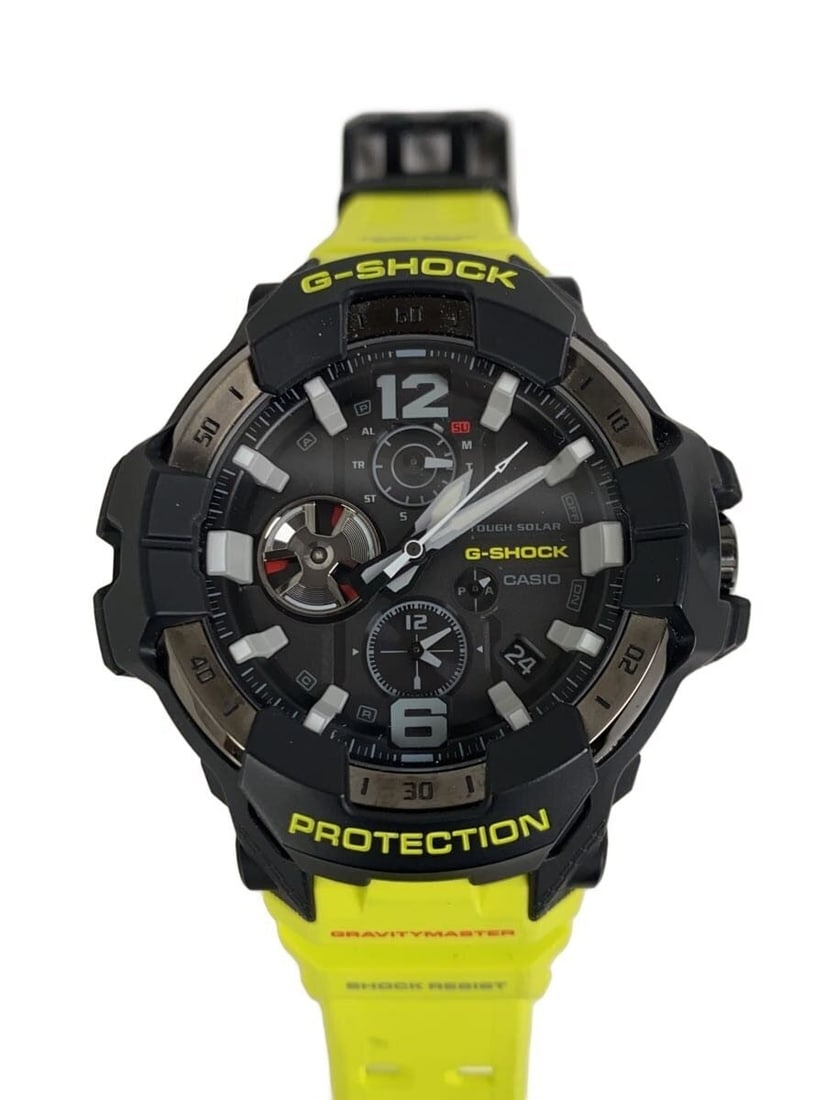 Casio G Shock GR-B300RY-1A9JF Rubber Men's Wristwatch: Casio G Shock GR-B300RY-1A9JF Rubber Men's Wristwatch This is a Casio G-SHOCK GR-B300RY-1A9JF men's wristwatch. The watch features a black rubber band and case, offering durability and comfort. It is 