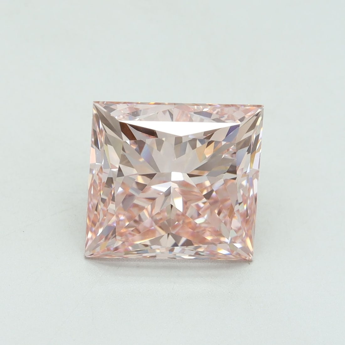 Loose Diamond - PRINCESS 5.05ct Fancy Intense Pink VS1: Loose Diamond - PRINCESS 5.05ct Fancy Intense Pink VS1 Source: This is a real non-mined Diamond that has been grown in a lab Shape: PRINCESS Carats: 5.05 Color: Fancy Intense Pink Certification: IGI