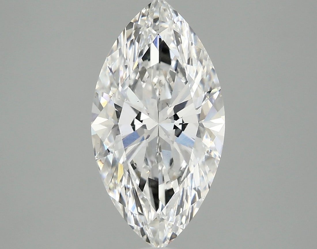Loose Diamond - MARQUISE 2.5ct E VS1: Loose Diamond - MARQUISE 2.5ct E VS1 Source: This is a real non-mined Diamond that has been grown in a lab Shape: MARQUISE Carats: 2.5 Color: E Clarity: VS1 Certification: IGI Condition: Pre-Owned Add