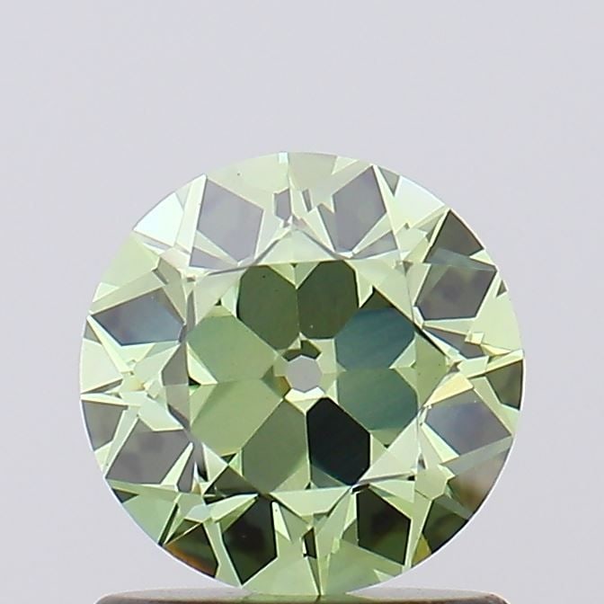 Loose Diamond - ROUND 1.03ct Fancy Vivid Green VS1: Loose Diamond - ROUND 1.03ct Fancy Vivid Green VS1 Source: This is a real non-mined Diamond that has been grown in a lab Shape: ROUND Carats: 1.03 Color: Fancy Vivid Green Certification: IGI Video: