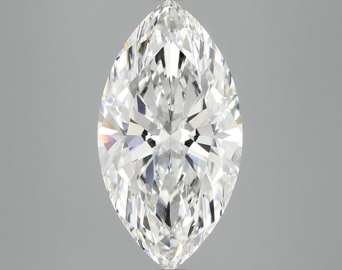 Loose Diamond - MARQUISE 3.56ct F VVS2: Loose Diamond - MARQUISE 3.56ct F VVS2 Source: This is a real non-mined Diamond that has been grown in a lab Shape: MARQUISE Carats: 3.56 Color: F Clarity: VVS2 Certification: IGI Condition: Pre-Owned