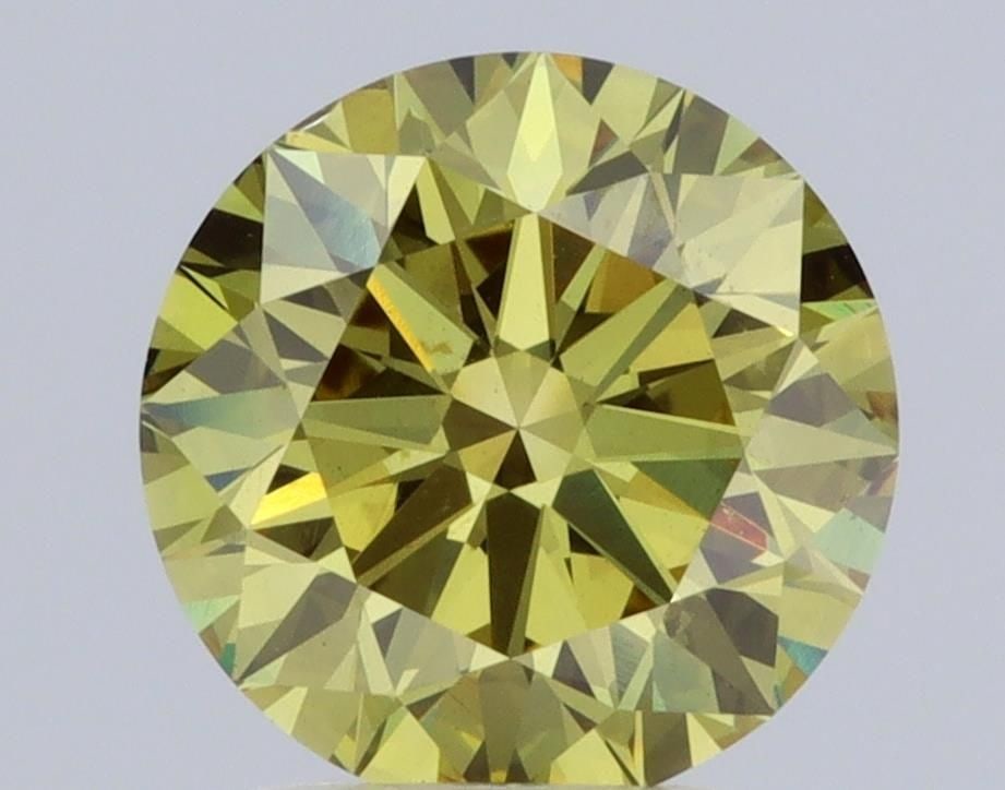 Loose Diamond - ROUND 2.2ct Fancy Green VS1: Loose Diamond - ROUND 2.2ct Fancy Green VS1 Source: This is a real non-mined Diamond that has been grown in a lab Shape: ROUND Carats: 2.2 Color: Fancy Green Certification: NONE Video: