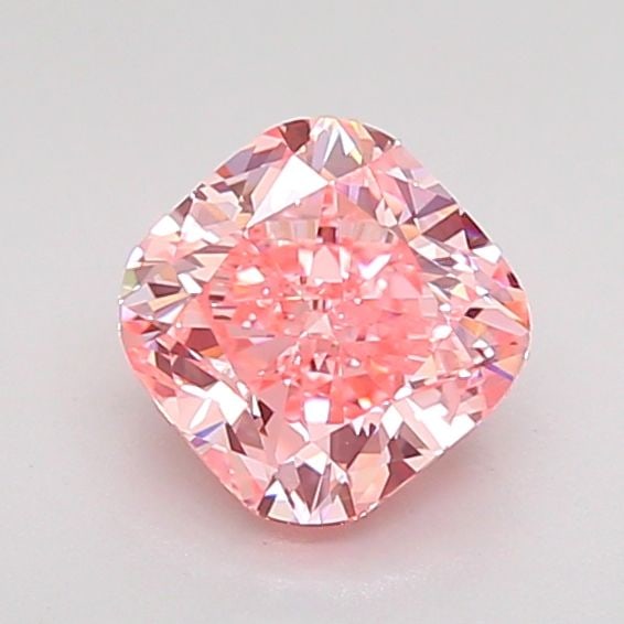 Loose Diamond - CUSHION MODIFIED 1.0ct Fancy Vivid Pink VVS2: Loose Diamond - CUSHION MODIFIED 1.0ct Fancy Vivid Pink VVS2 Source: This is a real non-mined Diamond that has been grown in a lab Shape: CUSHION MODIFIED Carats: 1.0 Color: Fancy Vivid Pink Certifica