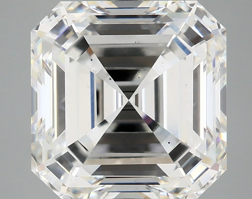Loose Diamond - ASSCHER 5.1ct F VS2: Loose Diamond - ASSCHER 5.1ct F VS2 Source: This is a real non-mined Diamond that has been grown in a lab Shape: ASSCHER Carats: 5.1 Color: F Clarity: VS2 Certification: IGI Condition: Pre-Owned Addit