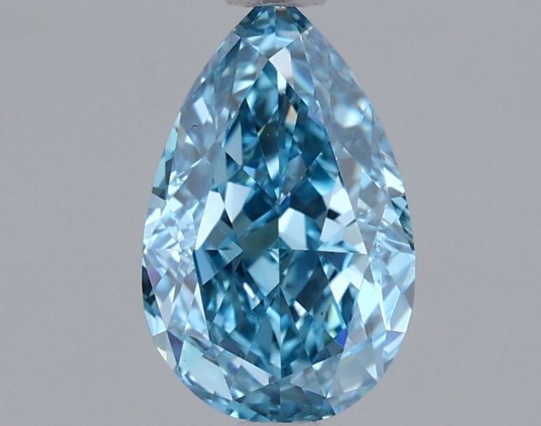 Loose Diamond - PEAR 1.11ct Blue VS1: Loose Diamond - PEAR 1.11ct Blue VS1 Source: This is a real non-mined Diamond that has been grown in a lab Shape: PEAR Carats: 1.11 Color: Blue Certification: NONE Video: