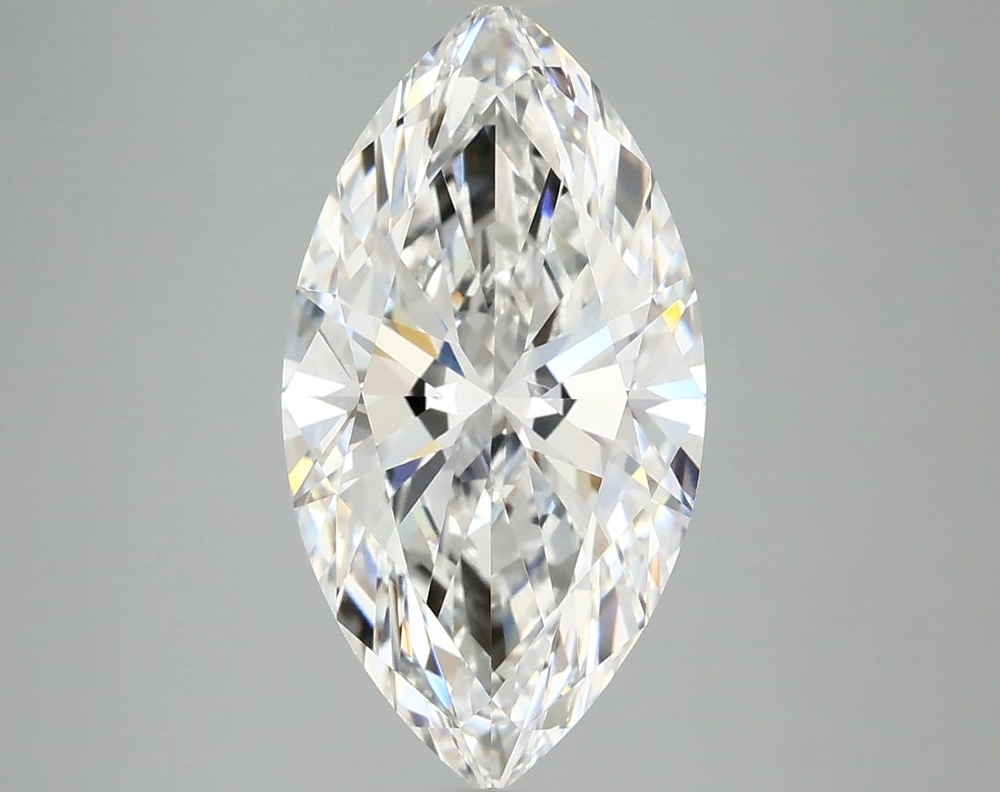 Loose Diamond - MARQUISE 3.58ct E VVS2: Loose Diamond - MARQUISE 3.58ct E VVS2 Source: This is a real non-mined Diamond that has been grown in a lab Shape: MARQUISE Carats: 3.58 Color: E Clarity: VVS2 Certification: IGI Condition: Pre-Owned