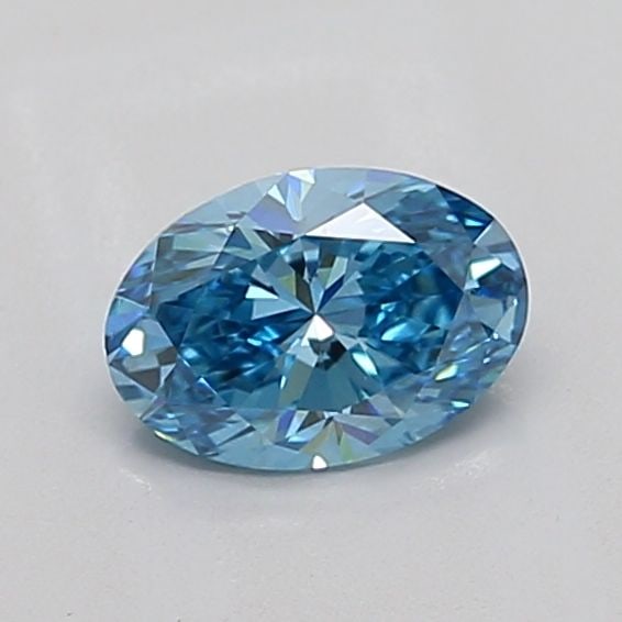 Loose Diamond - OVAL 1.01ct Fancy Vivid Blue VS1: Loose Diamond - OVAL 1.01ct Fancy Vivid Blue VS1 Source: This is a real non-mined Diamond that has been grown in a lab Shape: OVAL Carats: 1.01 Color: Fancy Vivid Blue Certification: IGI Video: