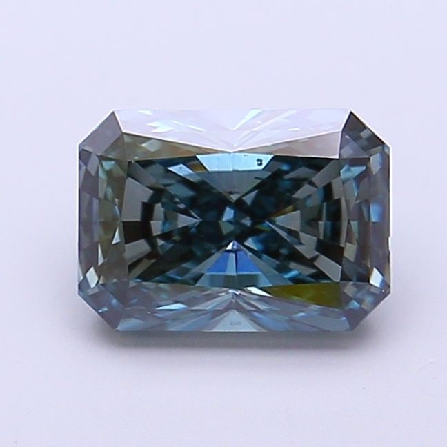 Loose Diamond - RADIANT 1.55ct Fancy Vivid Green Blue VS2: Loose Diamond - RADIANT 1.55ct Fancy Vivid Green Blue VS2 Source: This is a real non-mined Diamond that has been grown in a lab Shape: RADIANT Carats: 1.55 Color: Fancy Vivid Green Blue