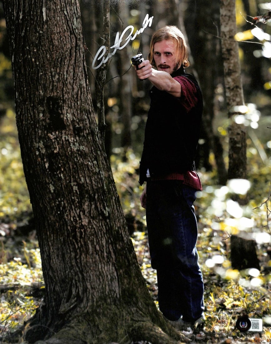 Austin Amelio Signed 11x14 Photo The Walking Dead Beckett Certified (1 of 1)