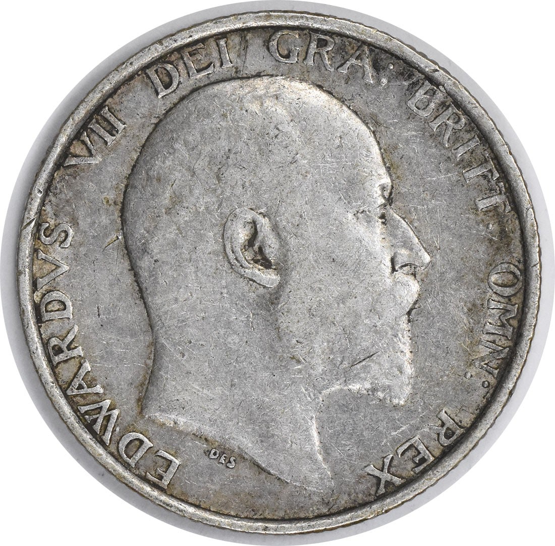 1904 United Kingdom Silver Shilling KM800 Extra Fine Uncertified: 1904 United Kingdom Silver Shilling KM800 Extra Fine Uncertified This 1904 Great Britain 1 Shilling coin is composed of silver and has a KM number of 800. It is in circulated condition with an Extra F