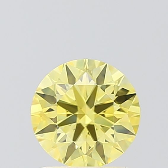 Ideal Loose Diamond - ROUND 1.06ct Fancy Vivid Yellow VVS2: Ideal Loose Diamond - ROUND 1.06ct Fancy Vivid Yellow VVS2 Source: This is a real non-mined Diamond that has been grown in a lab Shape: ROUND Carats: 1.06 Color: Fancy Vivid Yellow Certification: IGI 