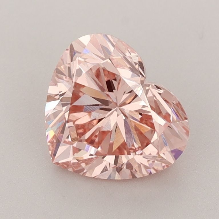 Loose Diamond - HEART 1.58ct Fancy Intense Pink VS1: Loose Diamond - HEART 1.58ct Fancy Intense Pink VS1 Source: This is a real non-mined Diamond that has been grown in a lab Shape: HEART Carats: 1.58 Color: Fancy Intense Pink Certification: IGI Video: