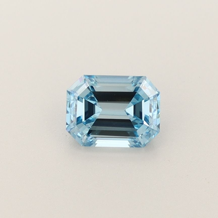 Loose Diamond - EMERALD 0.84ct Fancy Intense Blue VS2: Loose Diamond - EMERALD 0.84ct Fancy Intense Blue VS2 Source: This is a real non-mined Diamond that has been grown in a lab Shape: EMERALD Carats: 0.84 Color: Fancy Intense Blue Certification: IGI