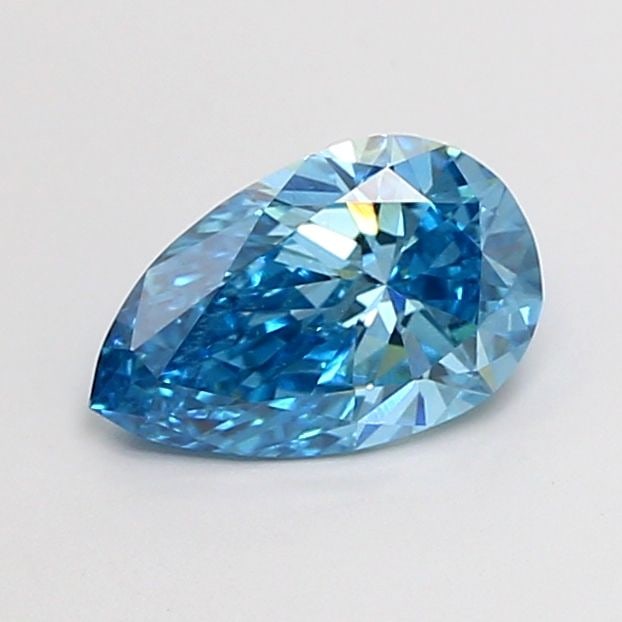 Loose Diamond - PEAR 1.04ct Fancy Vivid Blue VS1: Loose Diamond - PEAR 1.04ct Fancy Vivid Blue VS1 Source: This is a real non-mined Diamond that has been grown in a lab Shape: PEAR Carats: 1.04 Color: Fancy Vivid Blue Certification: IGI Video: