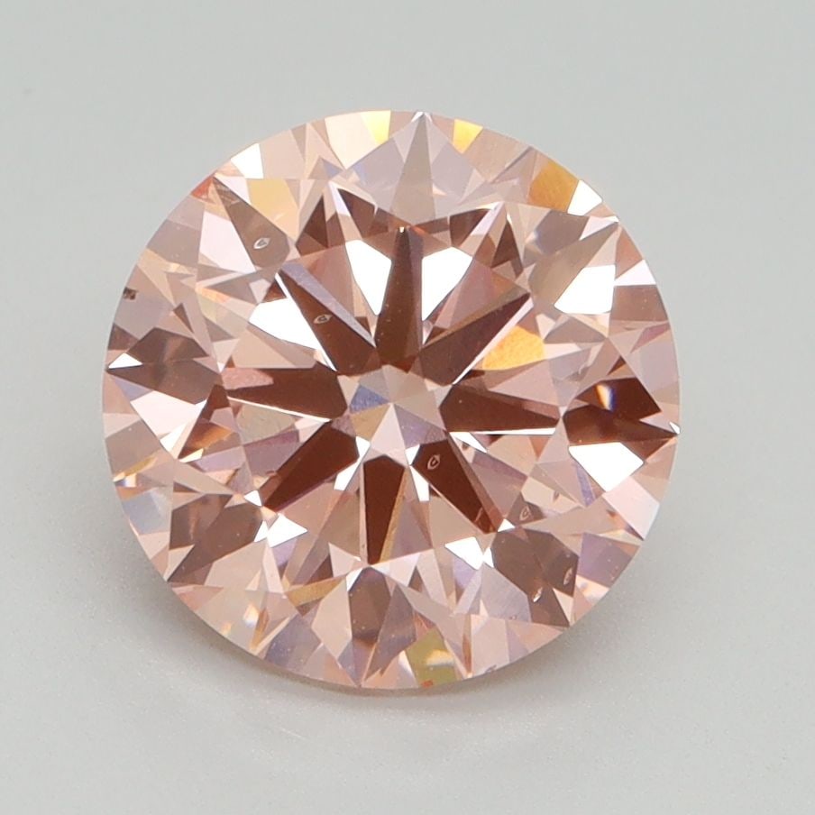 Loose Diamond - ROUND 2.5ct Fancy Intense Pink SI1: Loose Diamond - ROUND 2.5ct Fancy Intense Pink SI1 Source: This is a real non-mined Diamond that has been grown in a lab Shape: ROUND Carats: 2.5 Color: Fancy Intense Pink Certification: IGI Video: