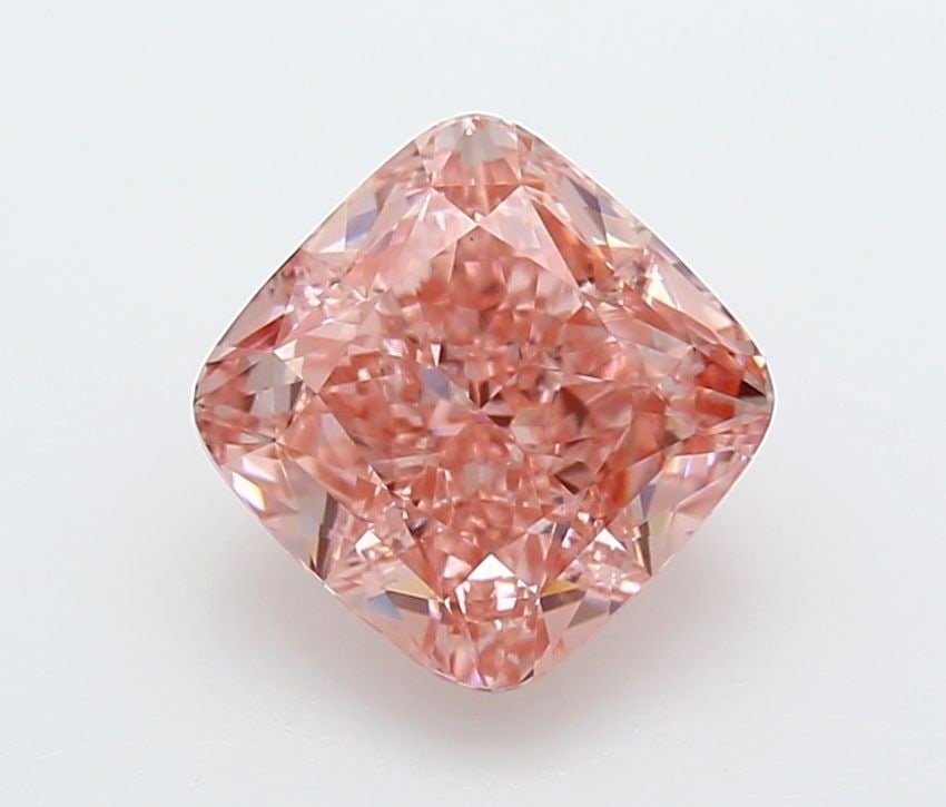 Loose Diamond - CUSHION MODIFIED 2.51ct Fancy Vivid Pink VVS2: Loose Diamond - CUSHION MODIFIED 2.51ct Fancy Vivid Pink VVS2 Source: This is a real non-mined Diamond that has been grown in a lab Shape: CUSHION MODIFIED Carats: 2.51 Color: Fancy Vivid Pink Certifi