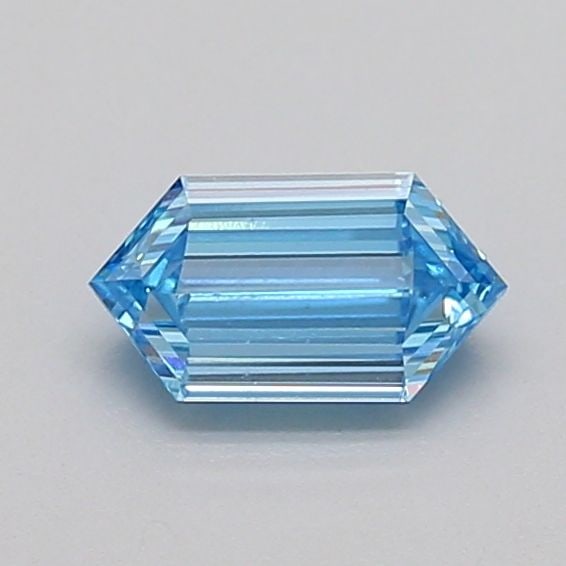 Loose Diamond - HEXAGONAL 0.51ct Fancy Vivid Blue VS2: Loose Diamond - HEXAGONAL 0.51ct Fancy Vivid Blue VS2 Source: This is a real non-mined Diamond that has been grown in a lab Shape: HEXAGONAL Carats: 0.51 Color: Fancy Vivid Blue Certification: IGI