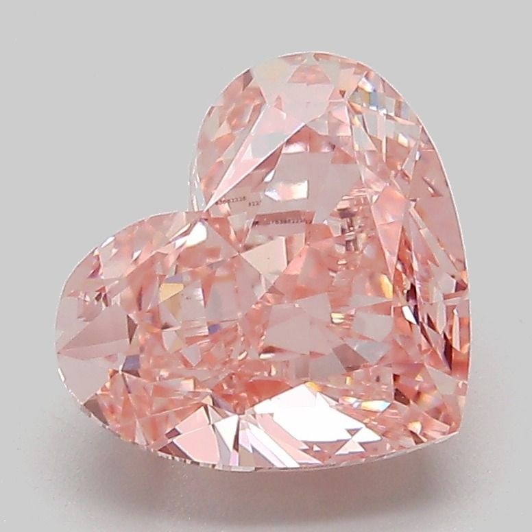 Loose Diamond - HEART 3.14ct Fancy Vivid Pink VS1: Loose Diamond - HEART 3.14ct Fancy Vivid Pink VS1 Source: This is a real non-mined Diamond that has been grown in a lab Shape: HEART Carats: 3.14 Color: Fancy Vivid Pink Certification: IGI Video: