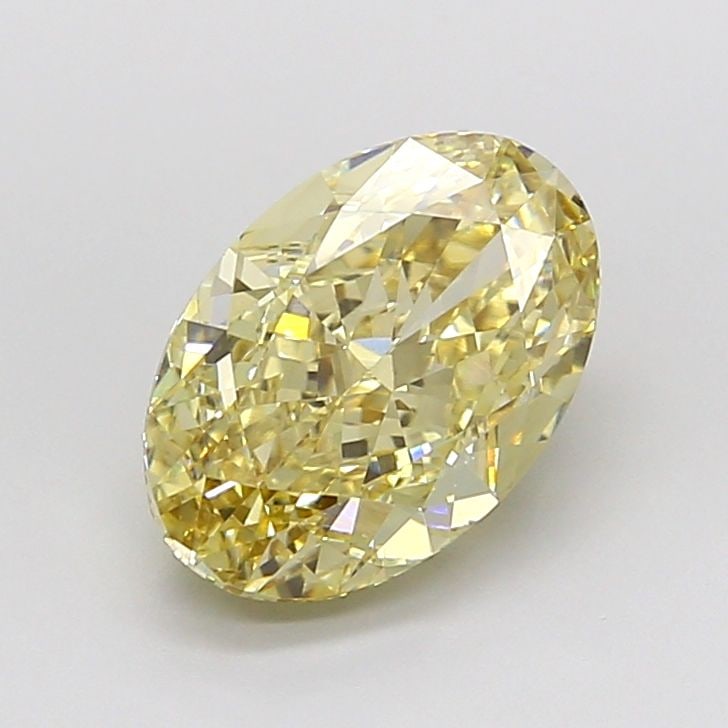 Loose Diamond - OVAL 3.03ct Fancy Yellow VVS2: Loose Diamond - OVAL 3.03ct Fancy Yellow VVS2 Source: This is a real non-mined Diamond that has been grown in a lab Shape: OVAL Carats: 3.03 Color: Fancy Yellow Certification: IGI Video: