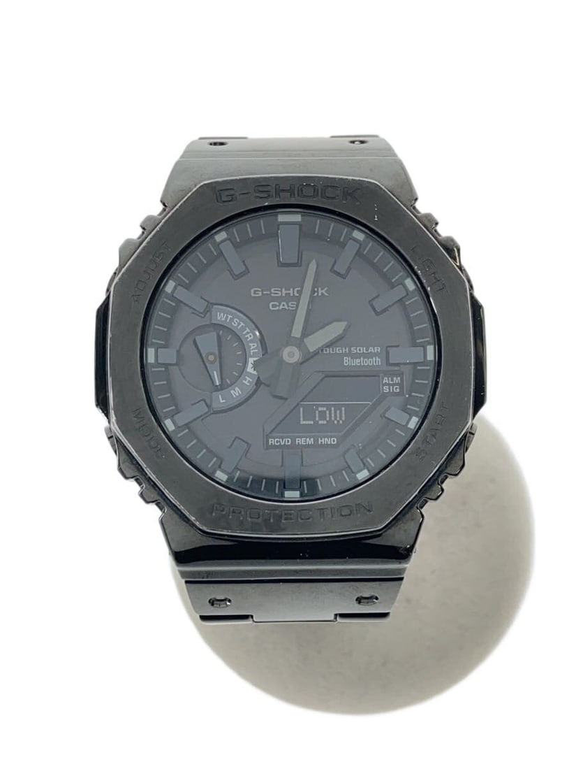 CASIO GM-B2100BD-1AJF Full Metal Tough Solar Men's Wristwatch: CASIO GM-B2100BD-1AJF Full Metal Tough Solar Men's Wristwatch This is a CASIO G-SHOCK Full Metal Casioak Tough Solar GM-B2100BD-1AJF men's wristwatch. It features a black stainless steel case and band
