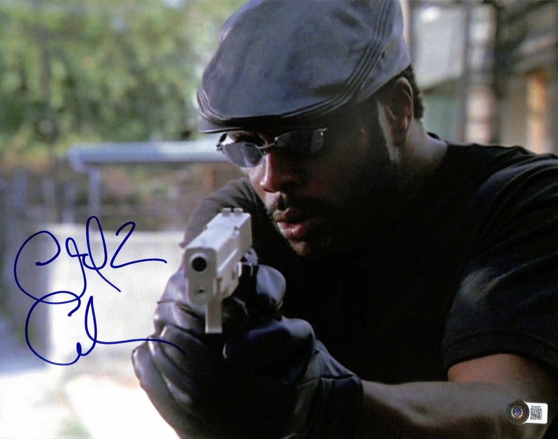 Chad Coleman Signed 11x14 The Wire Photo Beckett Certified: Chad Coleman Signed 11x14 The Wire Photo Beckett Certified This is an original 11x14 photograph of Chad Coleman, who portrayed "Dennis 'Cutty' Wise" in the acclaimed TV series The Wire. The photograph