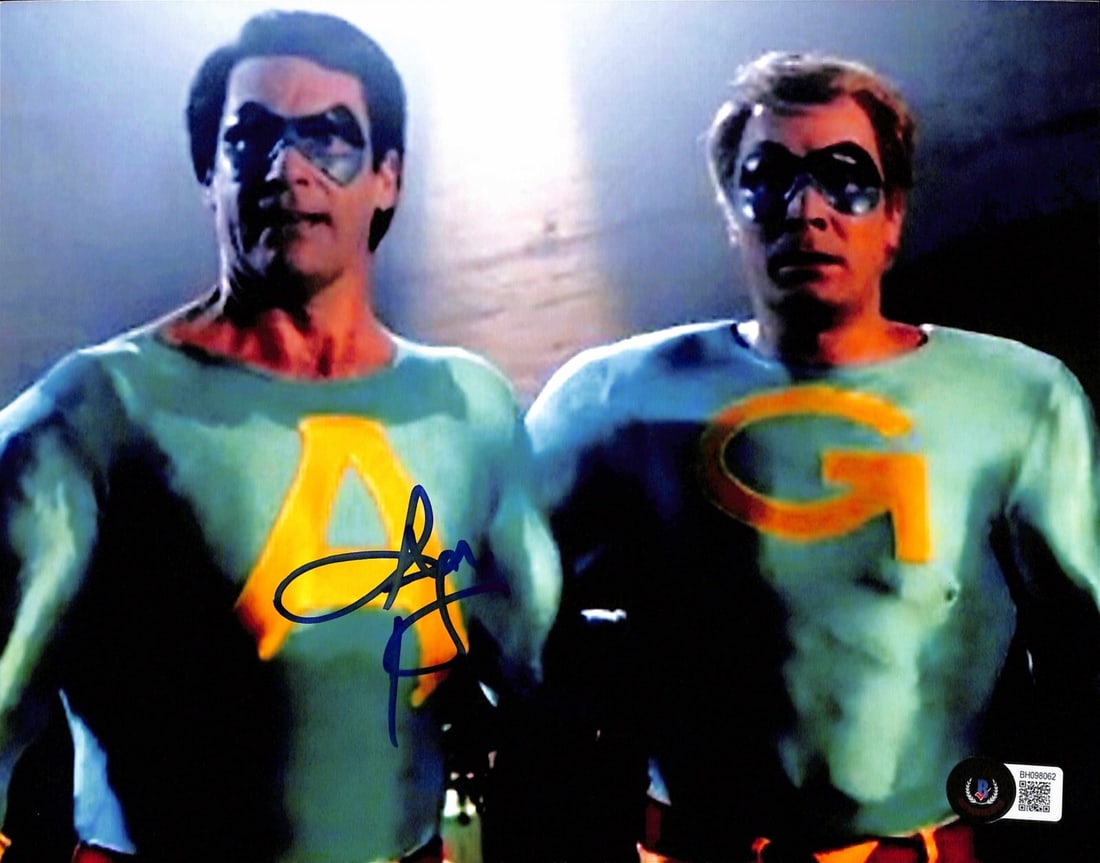 Jon Hamm Signed 8x10 Photograph Ambiguously Gay Duo Beckett Certified: Jon Hamm Signed 8x10 Photograph Ambiguously Gay Duo Beckett Certified This autographed 8x10 photograph features Jon Hamm as ACE from the iconic SNL skit 'Ambiguously Gay Duo.' The signature is rendere