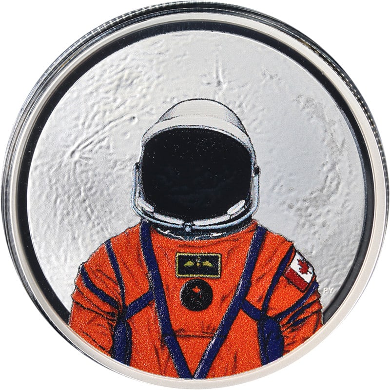 2026 Canada Moon Mission Colorized 1 Ounce Silver $20 Coin OGP COA (1 of 3)