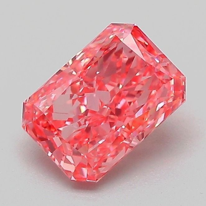Loose Diamond - RADIANT 1.1ct Fancy Vivid Pink VVS2: Loose Diamond - RADIANT 1.1ct Fancy Vivid Pink VVS2 Source: This is a real non-mined Diamond that has been grown in a lab Shape: RADIANT Carats: 1.1 Color: Fancy Vivid Pink Certification: IGI Video: