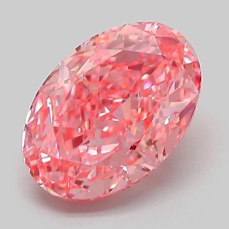 Loose Diamond - OVAL 2.04ct Fancy Vivid Pink VS1: Loose Diamond - OVAL 2.04ct Fancy Vivid Pink VS1 Source: This is a real non-mined Diamond that has been grown in a lab Shape: OVAL Carats: 2.04 Color: Fancy Vivid Pink Certification: IGI Video: