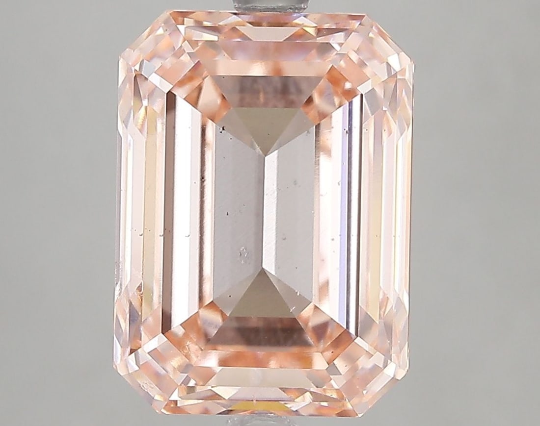 Loose Diamond - EMERALD 7.11ct Fancy Intense Pink VS2: Loose Diamond - EMERALD 7.11ct Fancy Intense Pink VS2 Source: This is a real non-mined Diamond that has been grown in a lab Shape: EMERALD Carats: 7.11 Color: Fancy Intense Pink Certification: IGI Vid