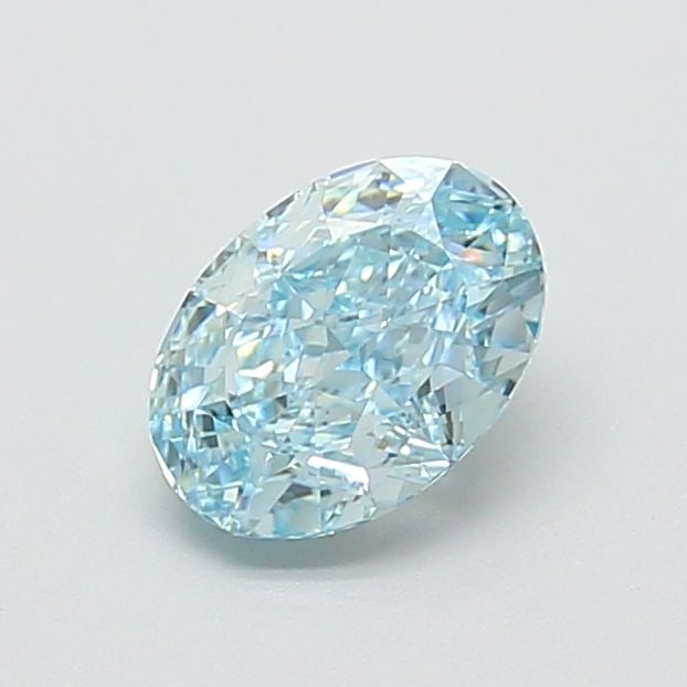 Loose Diamond - OVAL 1.07ct Fancy Intense Blue VS1: Loose Diamond - OVAL 1.07ct Fancy Intense Blue VS1 Source: This is a real non-mined Diamond that has been grown in a lab Shape: OVAL Carats: 1.07 Color: Fancy Intense Blue Certification: IGI Video: