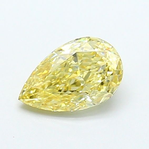 Loose Diamond - PEAR 1.06ct Fancy Yellow VVS2: Loose Diamond - PEAR 1.06ct Fancy Yellow VVS2 Source: This is a real non-mined Diamond that has been grown in a lab Shape: PEAR Carats: 1.06 Color: Fancy Yellow Certification: IGI Video: