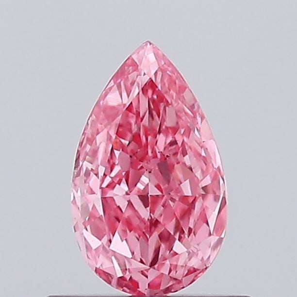 Loose Diamond - PEAR 0.48ct Fancy Intense Pink VS2: Loose Diamond - PEAR 0.48ct Fancy Intense Pink VS2 Source: This is a real non-mined Diamond that has been grown in a lab Shape: PEAR Carats: 0.48 Color: Fancy Intense Pink Certification: NONE Video: