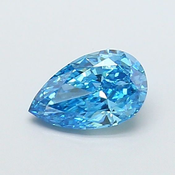 Loose Diamond - PEAR 1.3ct Fancy Vivid Blue VS1: Loose Diamond - PEAR 1.3ct Fancy Vivid Blue VS1 Source: This is a real non-mined Diamond that has been grown in a lab Shape: PEAR Carats: 1.3 Color: Fancy Vivid Blue Certification: IGI Video: