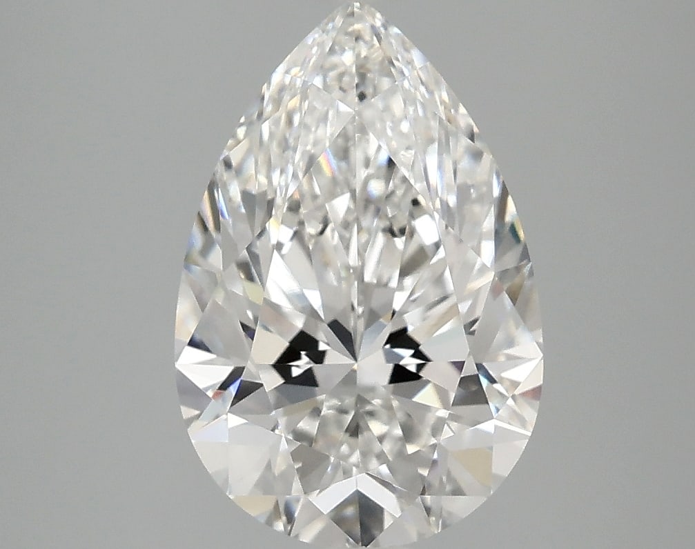 Loose Diamond - PEAR 2.87ct F VVS2: Loose Diamond - PEAR 2.87ct F VVS2 Source: This is a real non-mined Diamond that has been grown in a lab Shape: PEAR Carats: 2.87 Color: F Clarity: VVS2 Certification: IGI Condition: Pre-Owned Additio