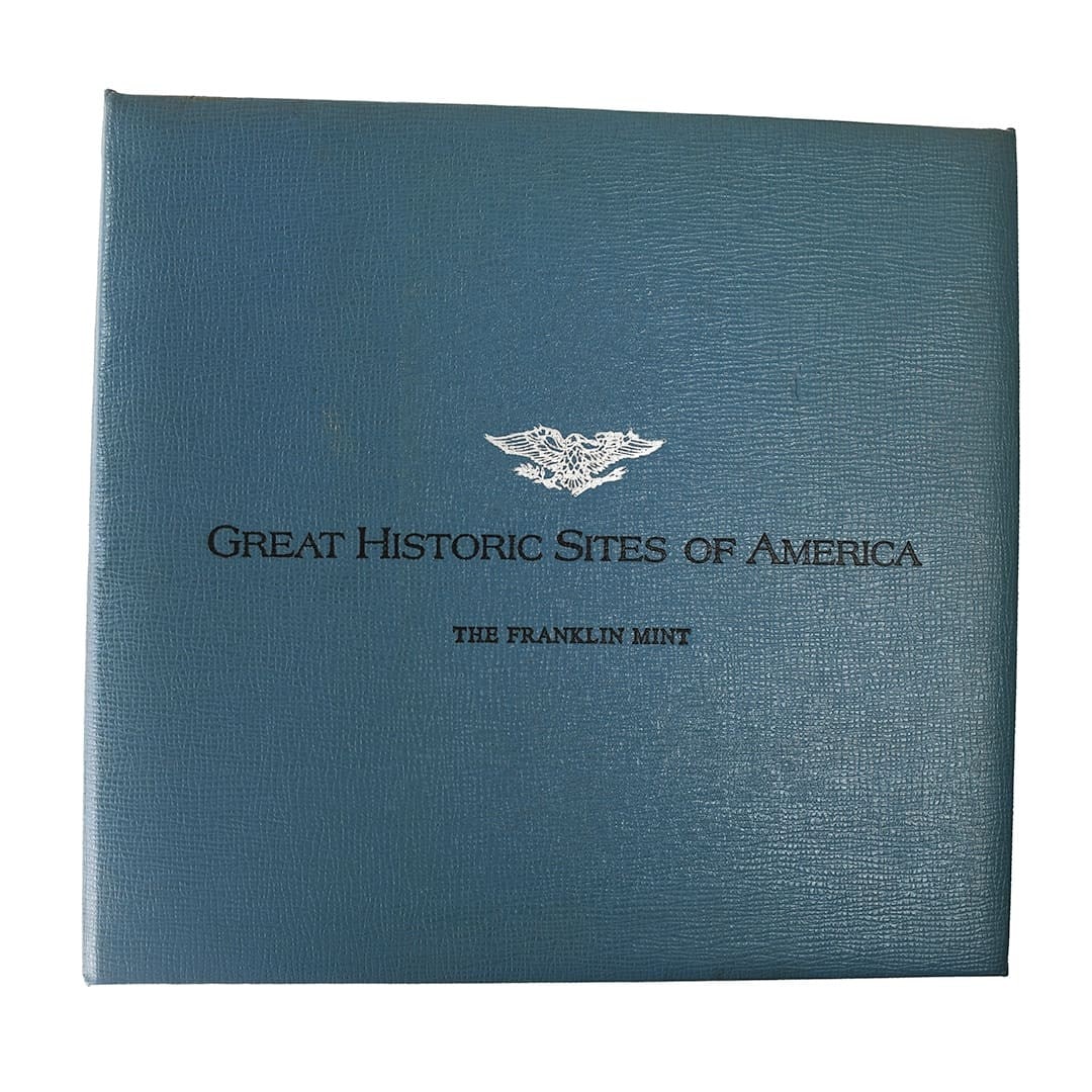 Franklin Mint Historic Sites 25 Sterling Silver Coins: Franklin Mint Historic Sites 25 Sterling Silver Coins This collection features 25 coins from the Great Historic Sites of America series by The Franklin Mint. Each coin represents a significant locatio
