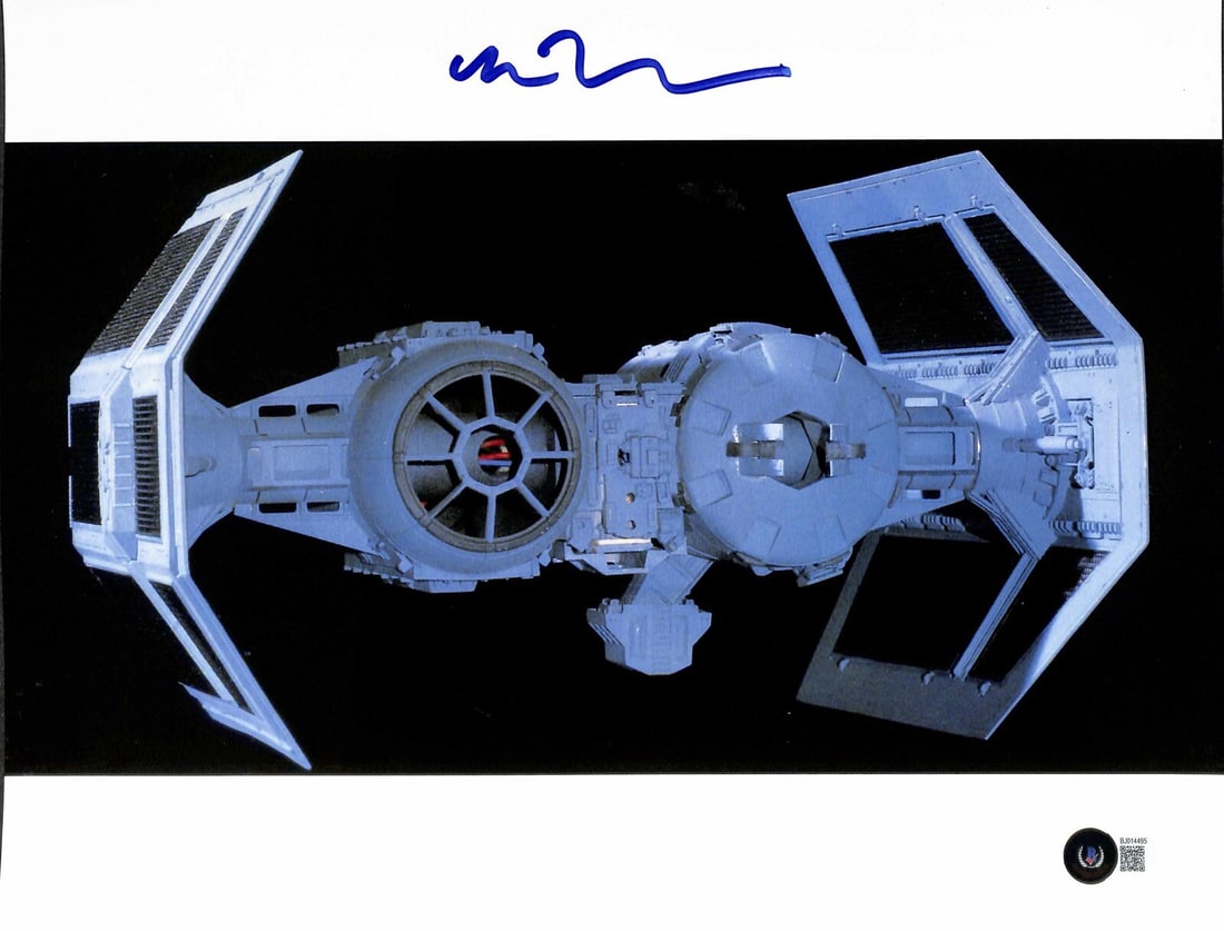 Marc Thorpe Signed 11x14 Star Wars Tie-Bomber Photo Beckett Authenticated: Marc Thorpe Signed 11x14 Star Wars Tie-Bomber Photo Beckett Authenticated This is an original 11x14 photograph of the Tie-Bomber from Star Wars: The Empire Strikes Back, signed by Marc Thorpe, a renow