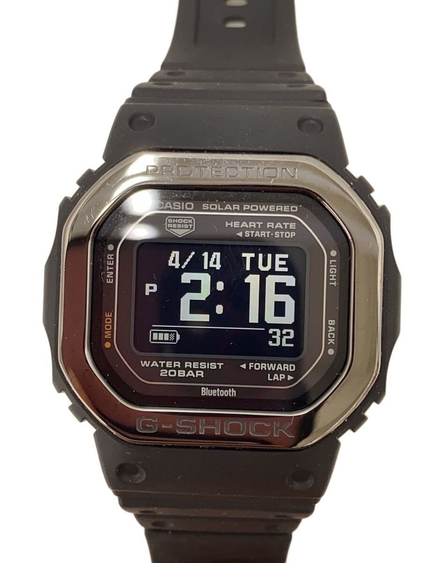 Casio G-Shock G-Squad men's rubber wristwatch DW-H5600: Casio G-Shock G-Squad men's rubber wristwatch DW-H5600 This CASIO G-SHOCK G-SQUAD DW-H5600 men's wristwatch features a durable rubber construction and is designed for everyday wear. Made in Japan, it 