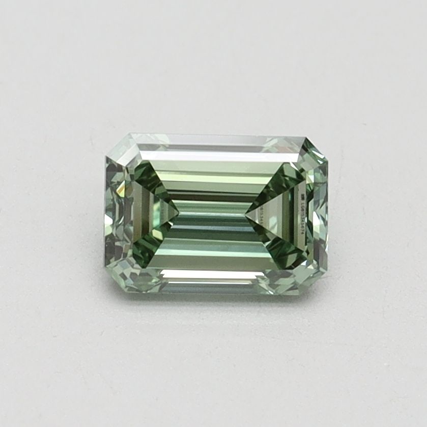 Loose Diamond - EMERALD 0.7ct Fancy Vivid Green VVS2: Loose Diamond - EMERALD 0.7ct Fancy Vivid Green VVS2 Source: This is a real non-mined Diamond that has been grown in a lab Shape: EMERALD Carats: 0.7 Color: Fancy Vivid Green Certification: IGI Video: