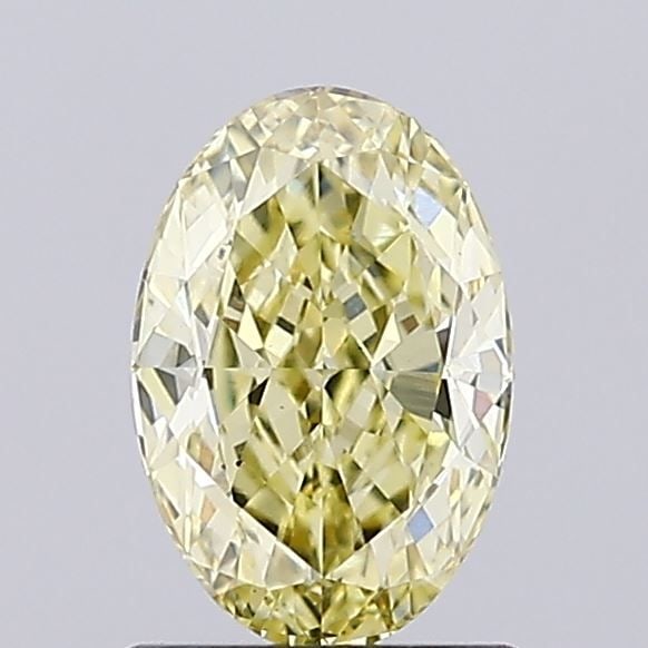 Loose Diamond - OVAL 1.1ct Fancy Intense Yellow VS1: Loose Diamond - OVAL 1.1ct Fancy Intense Yellow VS1 Source: This is a real non-mined Diamond that has been grown in a lab Shape: OVAL Carats: 1.1 Color: Fancy Intense Yellow Certification: IGI Video: