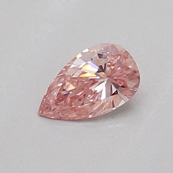 Loose Diamond - PEAR 0.14ct Fancy Vivid Pink VS1: Loose Diamond - PEAR 0.14ct Fancy Vivid Pink VS1 Source: This is a real non-mined Diamond that has been grown in a lab Shape: PEAR Carats: 0.14 Color: Fancy Vivid Pink Certification: IGI Video: